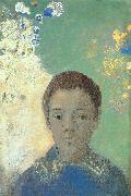 Odilon Redon Portrait of Ari Redon oil